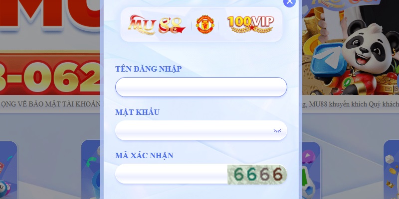 Cách đăng nhập MU88